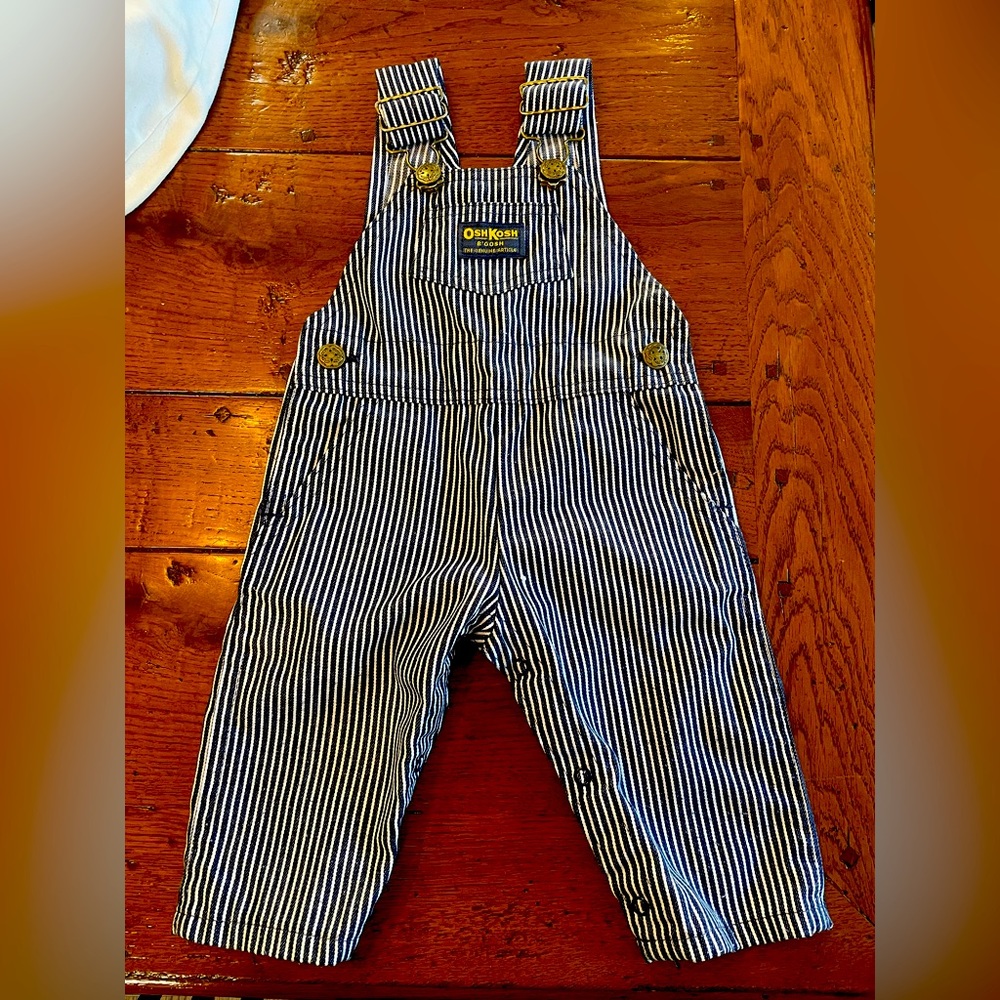 Vintage Oshkosh B’gosh overalls.